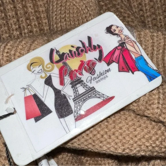 New, Lavishly Paris Women’s Cable Knit Dress. - Picture 7 of 8